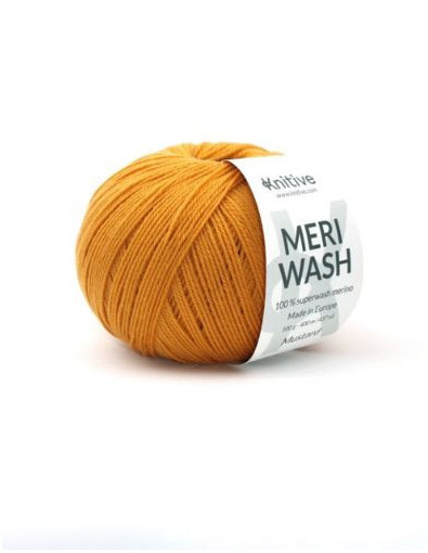 Ovillo individual Mustard de Meriwash Ovillo individual Mustard de Meriwash