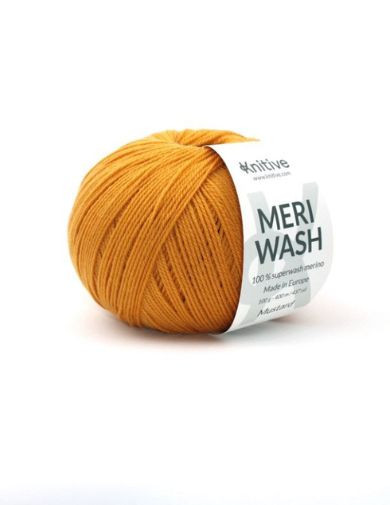 Ovillo individual Mustard de Meriwash