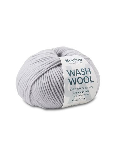 Ovillo individual Pearl Grey de Wash Wool