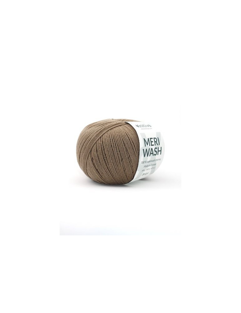 Ovillo de Meriwash Beige