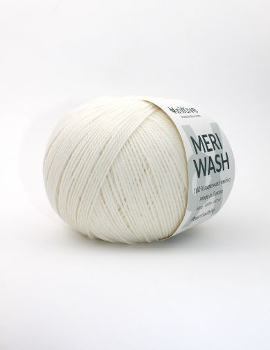 Ovillo individual Pearl White de Meriwash