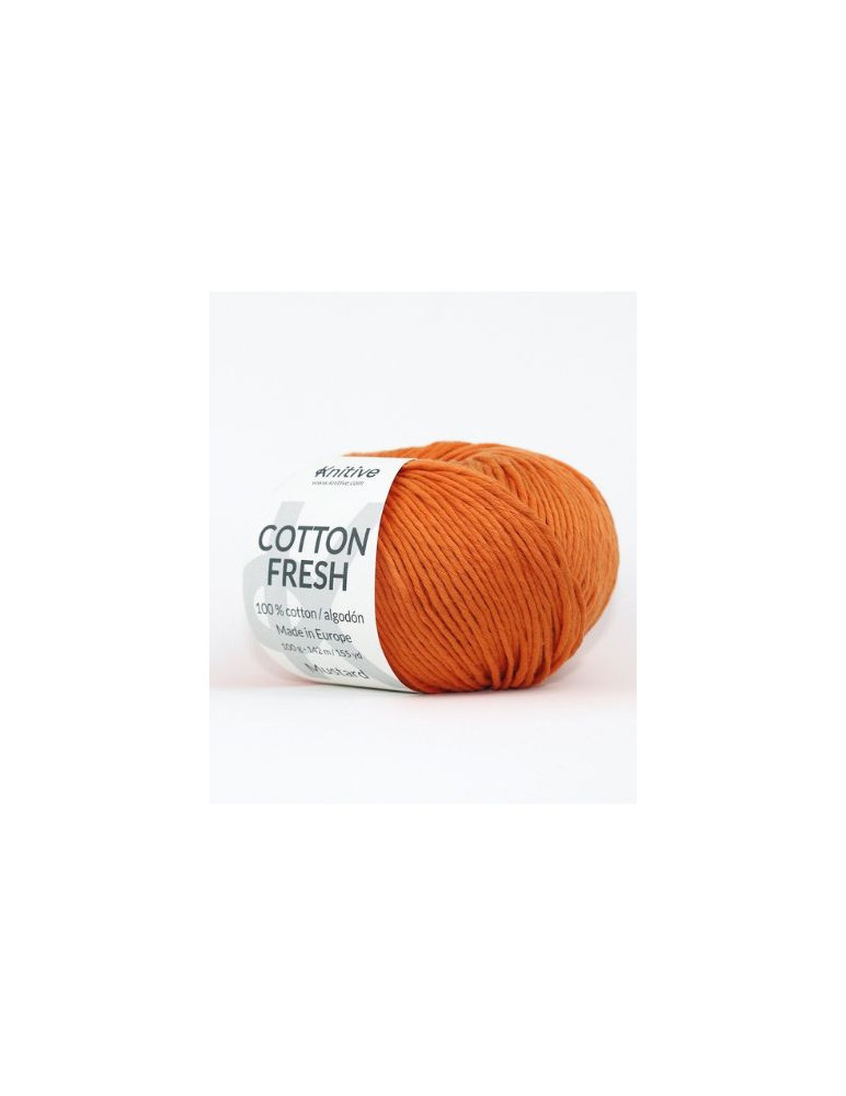 Ovillo de Cotton Fresh Mustard