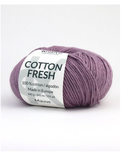 Ovillo individual Mauve de Cotton Fresh Ovillo individual Mauve de Cotton Fresh
