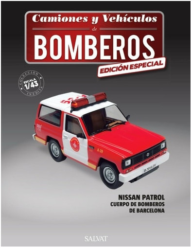 Nissan Patrol con Fascículo + miniatura 1:43 Nissan Patrol con Fascículo + miniatura 1:43