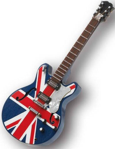 Guitarra Britpop especial 25 cm Guitarra Britpop especial 25 cm