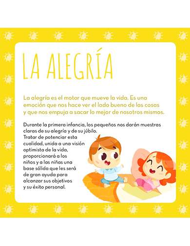 Un mundo de emociones nº 2: la alegría
