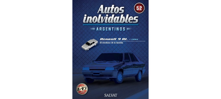 Autos Inolvidables Nº 52 - Renault 9 RL