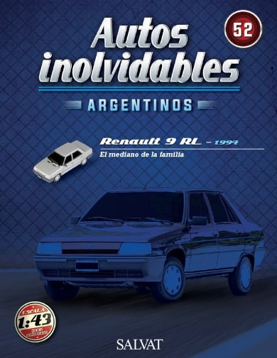 Autos Inolvidables Nº 52 - Renault 9 RL