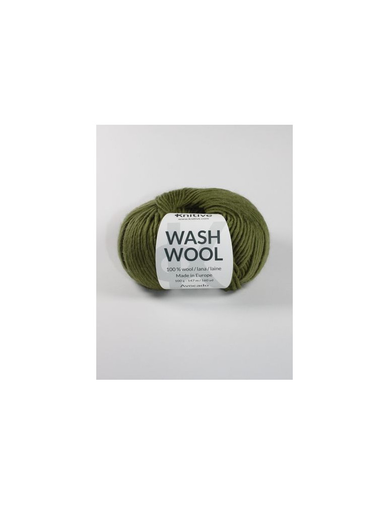 Ovillo de Wash Wool - Avocado
