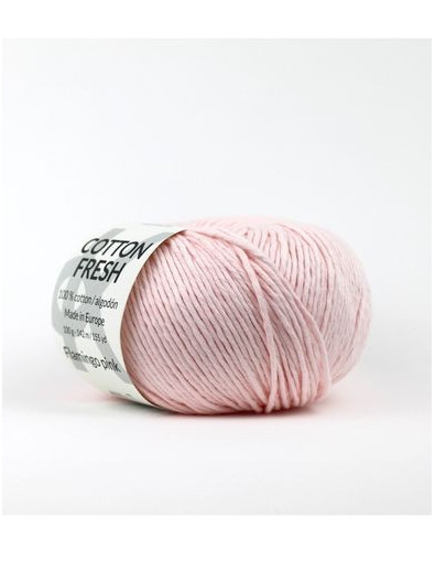 Ovillo individual Flamingo Pink de Cotton Fresh Ovillo individual Flamingo Pink de Cotton Fresh