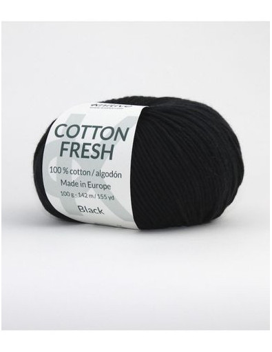 Ovillo individual Black de Cotton Fresh Ovillo individual Black de Cotton Fresh
