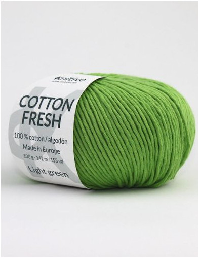 Ovillo individual Light Green de Cotton Fresh Ovillo individual Light Green de Cotton Fresh