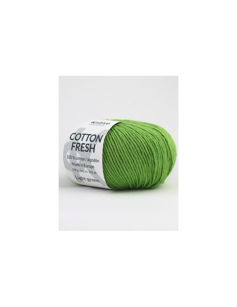 Ovillo de Cotton Fresh Light Green