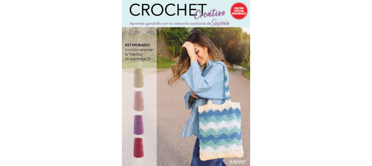 Kit Morado Tote bag diseñada por Susimiu