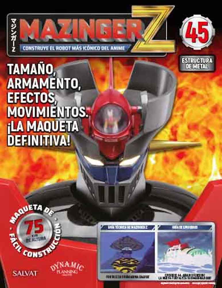 Fascículo 45 Mazinger Z + Piezas