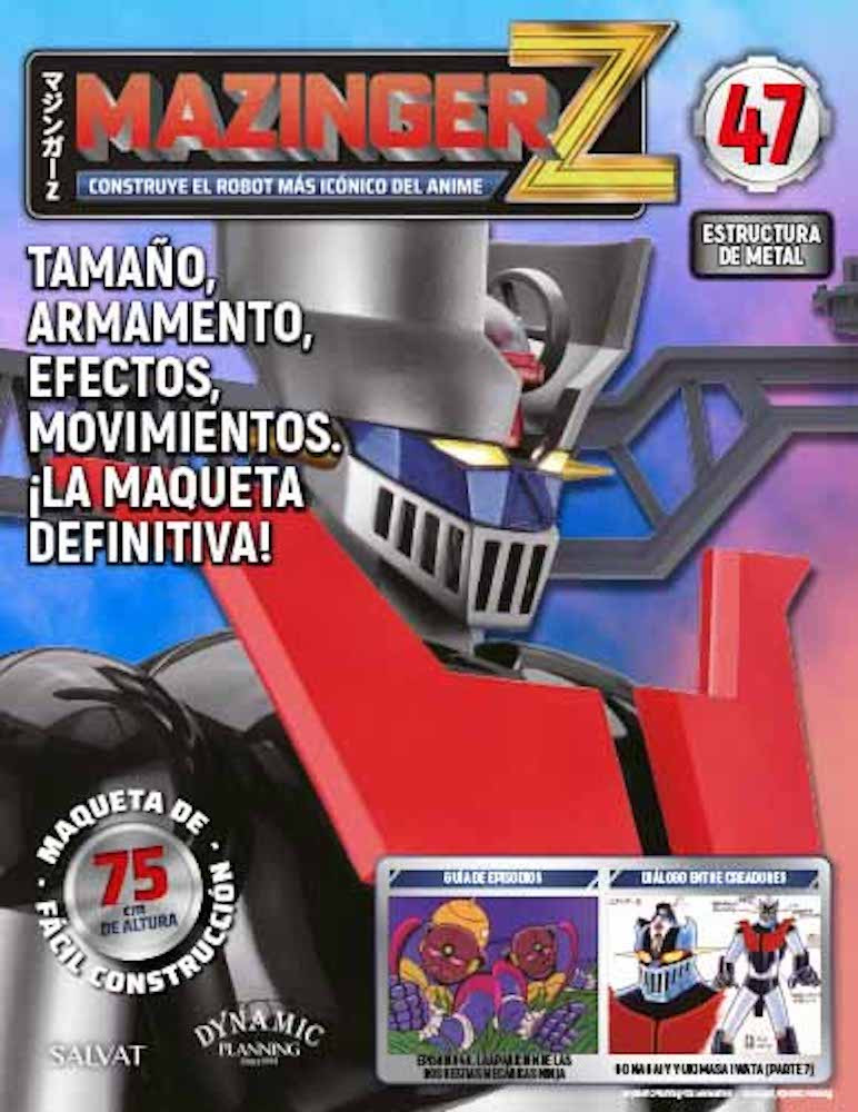 Fascículo 47 Mazinger Z + Piezas