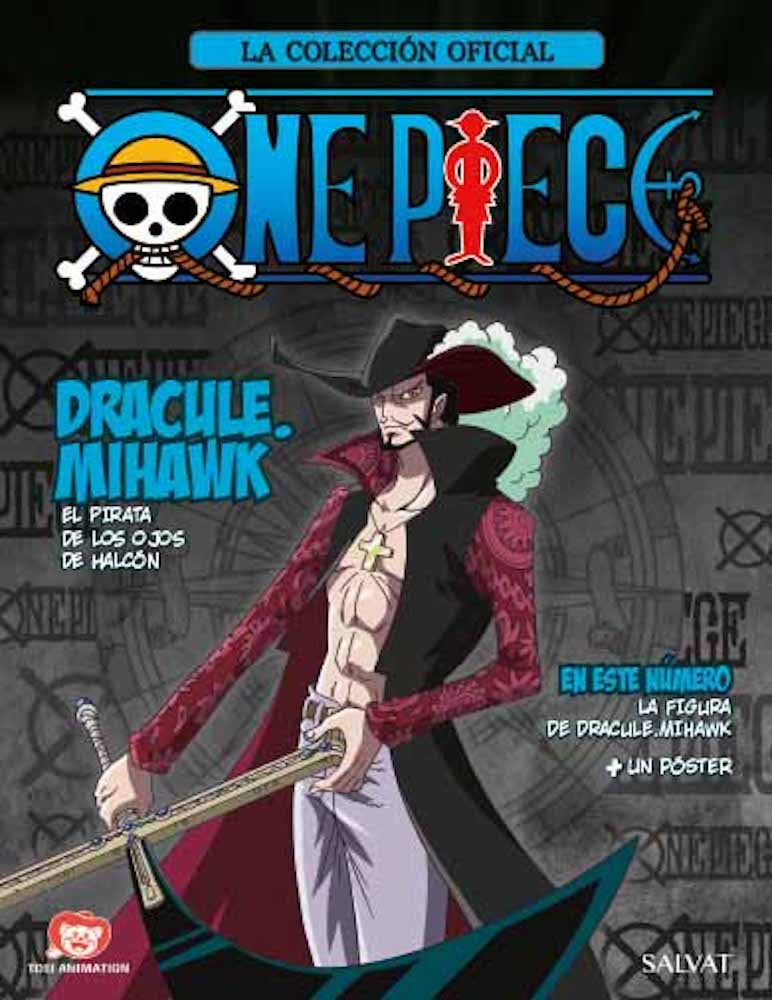 Fascículo 8 + Miniatura de Dracule. Mihawk