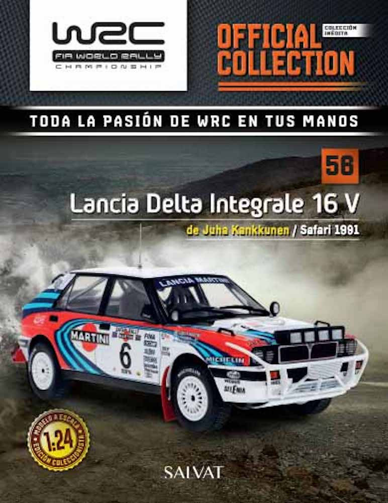 Lancia Delta Integrale 16 V de Juha Kankkunen - Safari, 1991