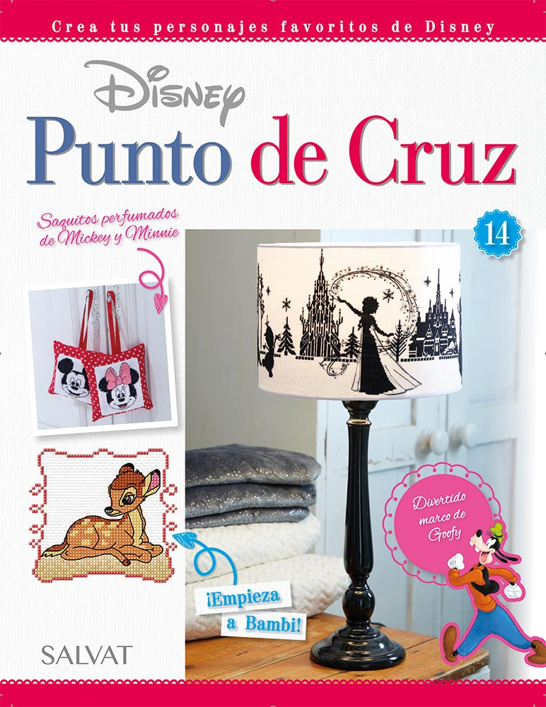 Disney Punto de Cruz 14 + 2 hilos