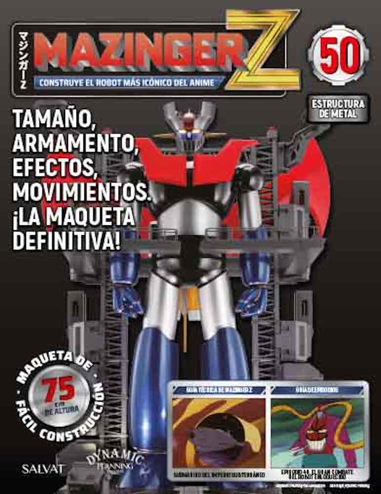 Fascículo 50 Mazinger Z + Piezas