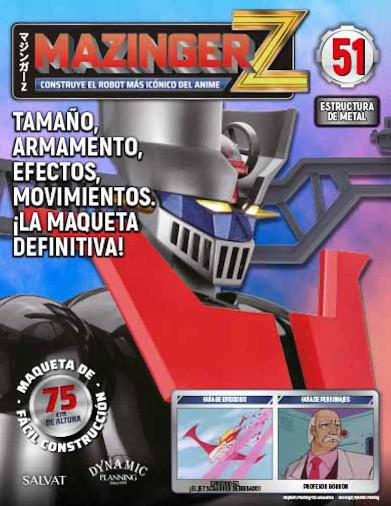 Fascículo 51 Mazinger Z + Piezas