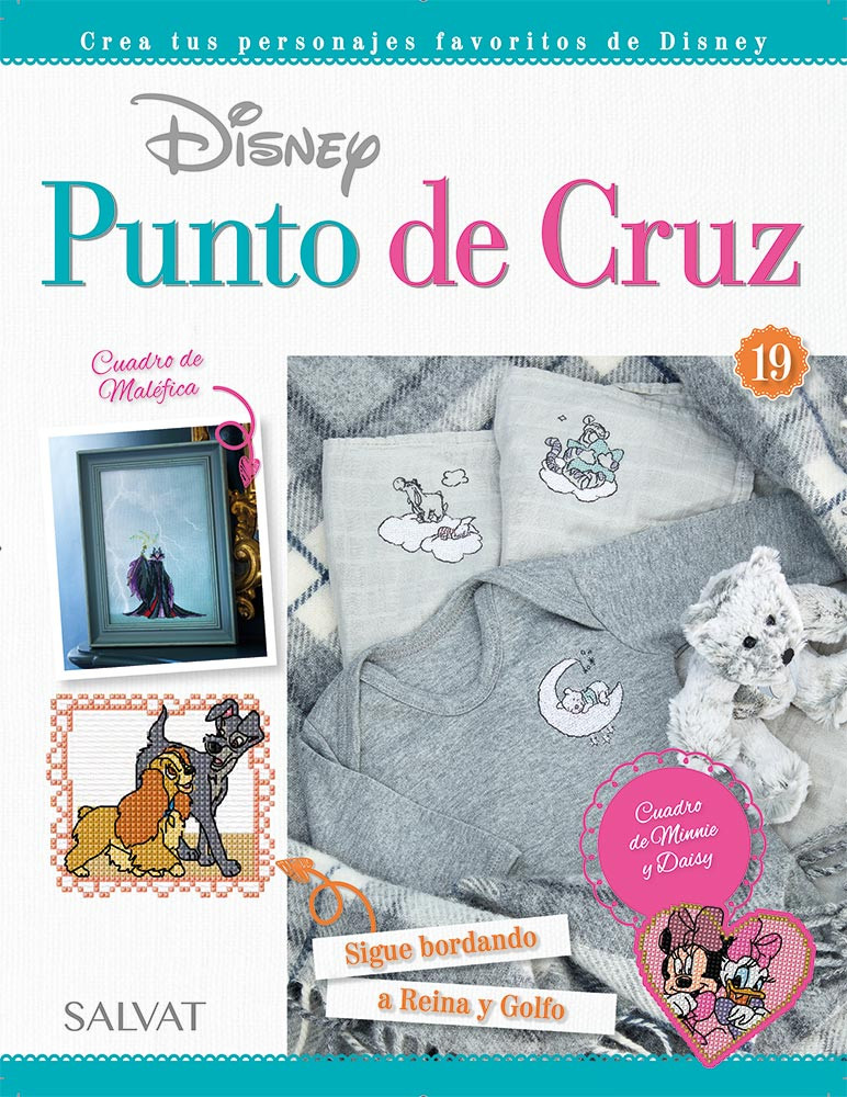 Disney Punto de Cruz 19 + 2 hilos