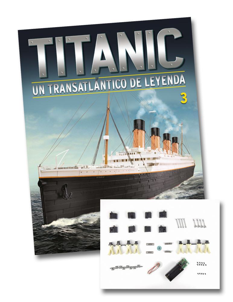 Fascículo Nº 3 + motor compuesto del Titanic