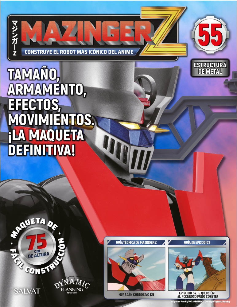 Fascículo 55 Mazinger Z + Piezas