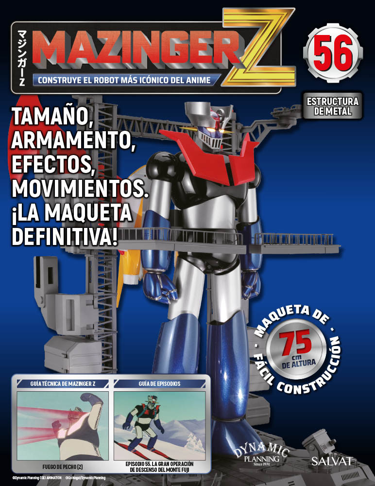 Fascículo 56 Mazinger Z + Piezas