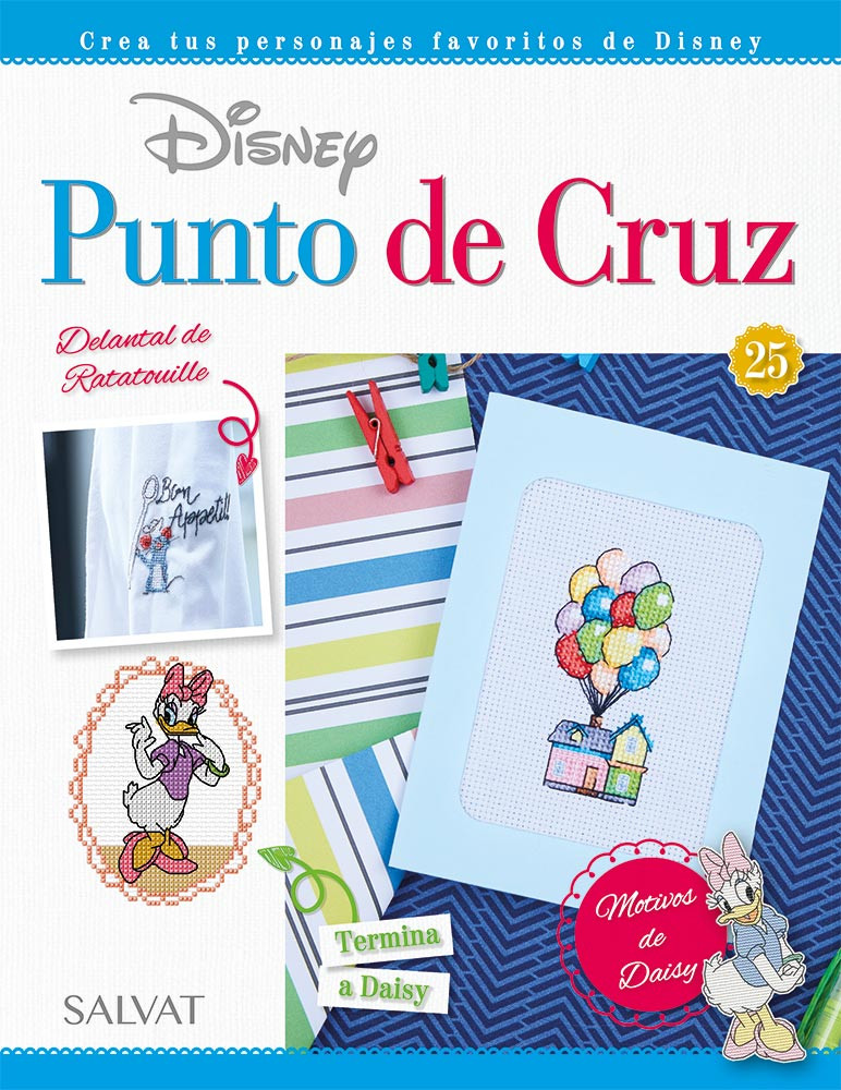 Disney Punto de Cruz 25 + 2 hilos