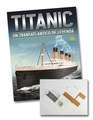 Fascículo Nº 16 + el gimansio y la escalinata de la primera clase Fascículo Nº 16 + el gimansio y la escalinata de la primera clase