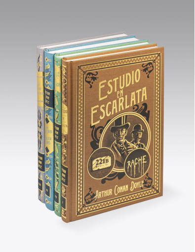 Pack Sherlock Holmes 4 libros Pack Sherlock Holmes 4 libros