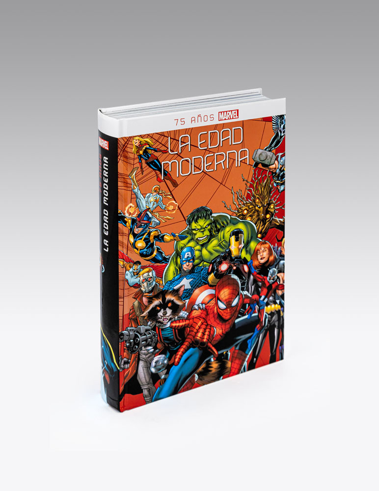 Libro moderno recopilatorio Marvel