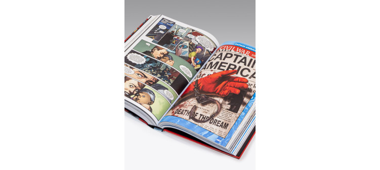 Libro moderno recopilatorio Marvel