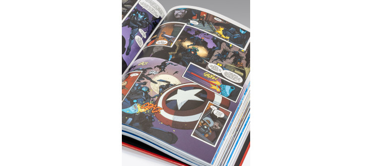 Libro moderno recopilatorio Marvel