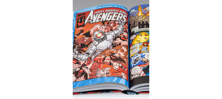 Libro moderno recopilatorio Marvel