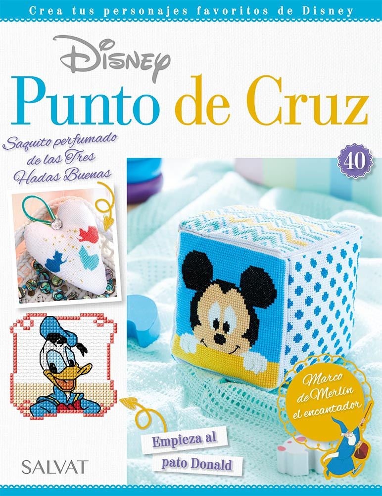 Disney Punto de Cruz 40 + 2 hilos