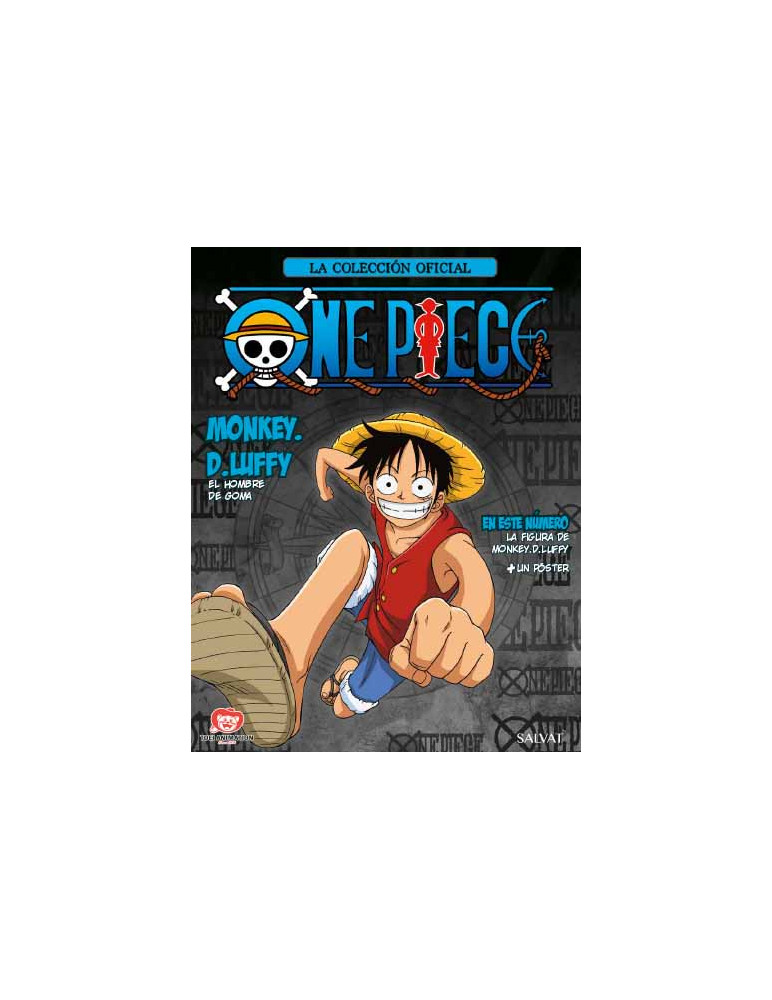 Fascículo 24 + Miniatura de Monkey. D. Luffy