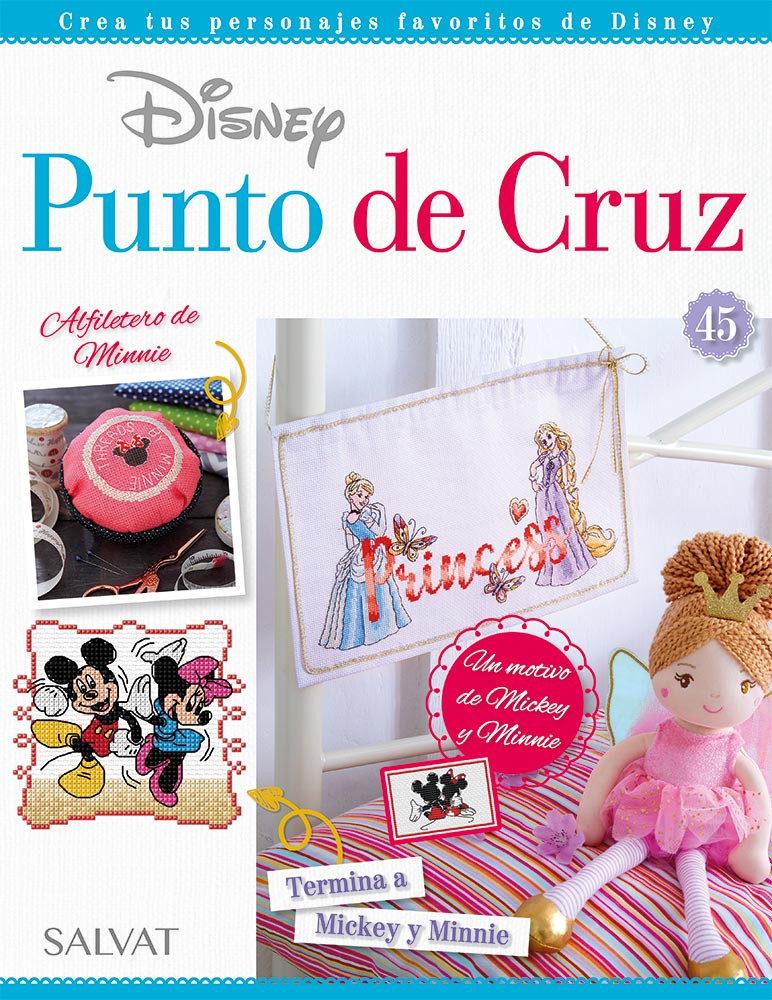 Disney Punto de Cruz 45 + 2 hilos