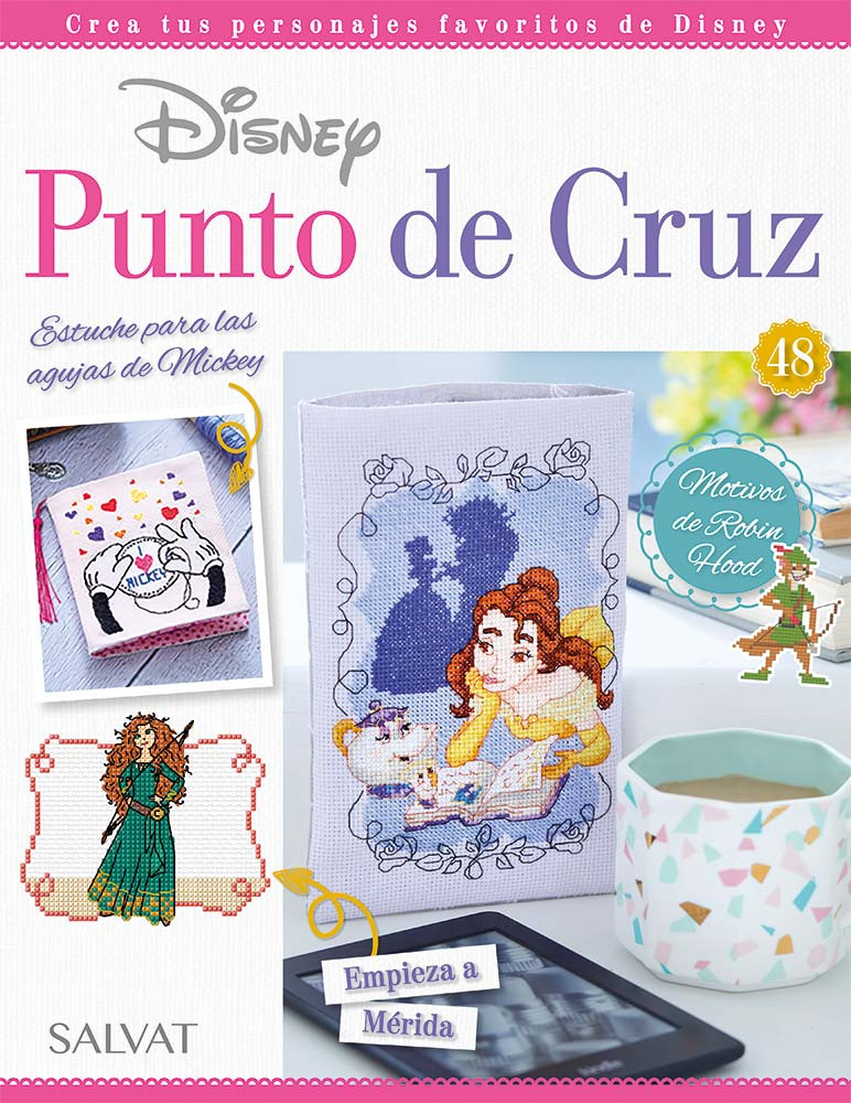 Disney Punto de Cruz 48 + 2 hilos