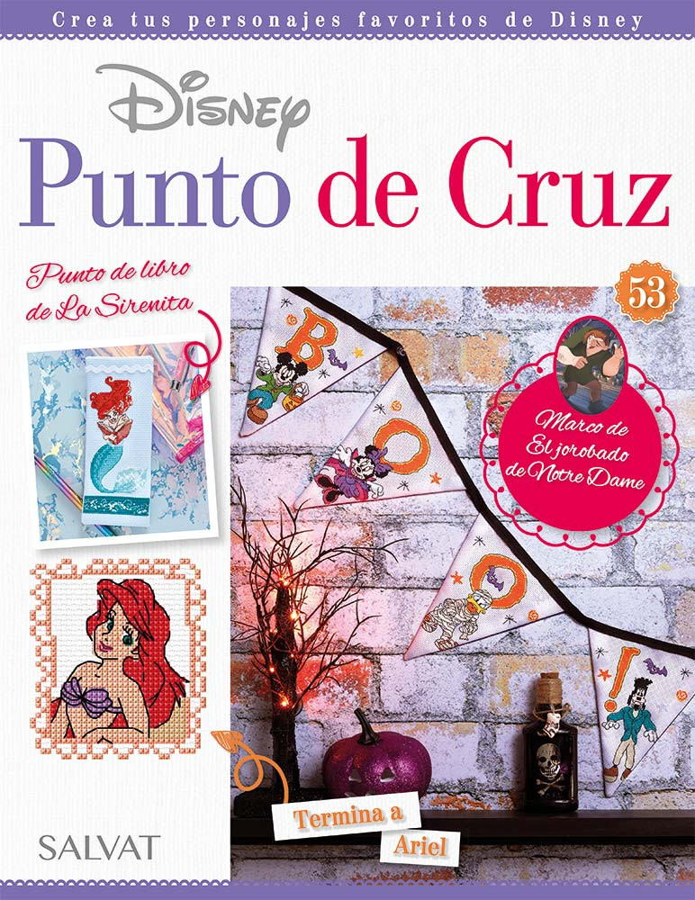 Disney Punto de Cruz 53 + 2 hilos