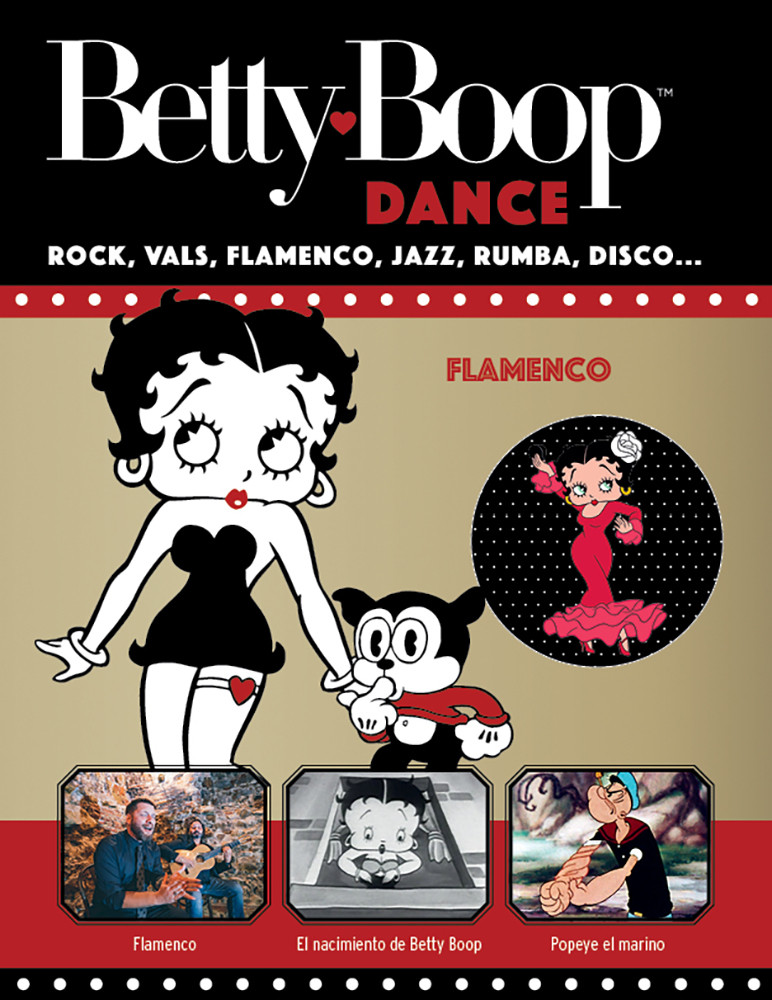 Betty Boop. Flamenco