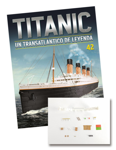 Fascículo Nº 42 + los accesorios del puente de mando Fascículo Nº 42 + los accesorios del puente de mando