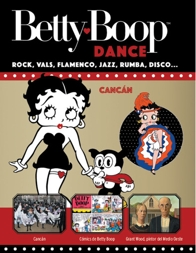 Betty Boop. Cancán