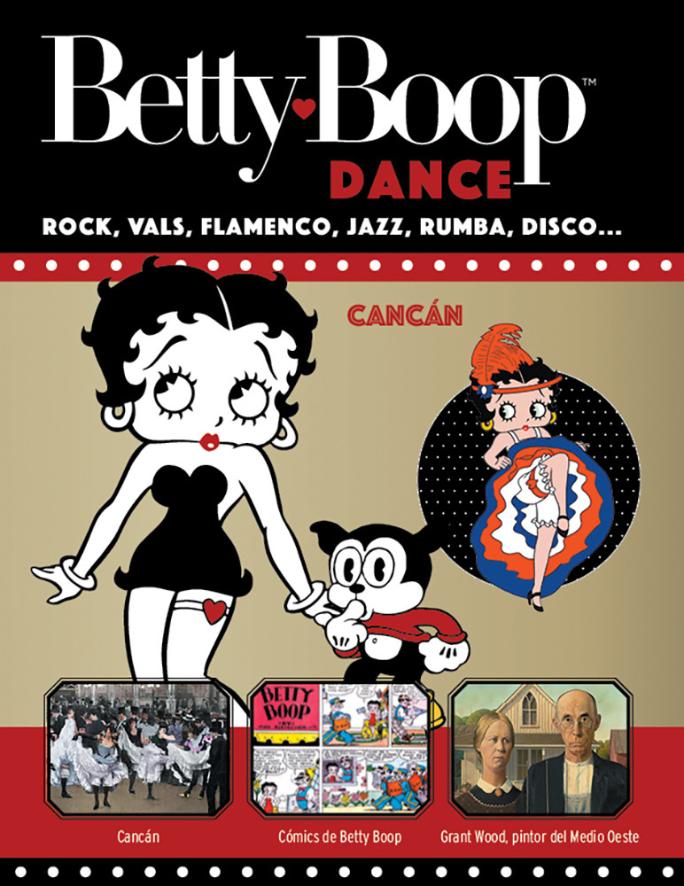 Betty Boop. Cancán