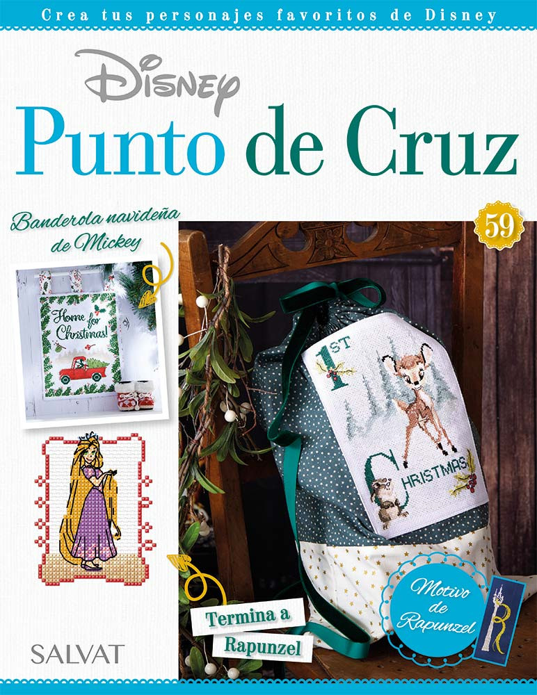 Disney Punto de Cruz 59 + 2 hilos