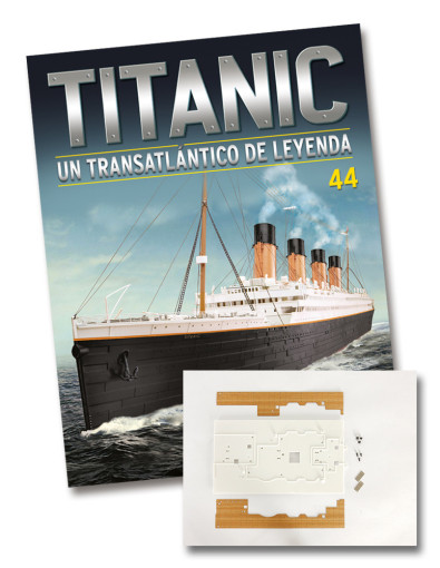 Fascículo Nº 44 + sección central de la cubierta de botes Fascículo Nº 44 + sección central de la cubierta de botes