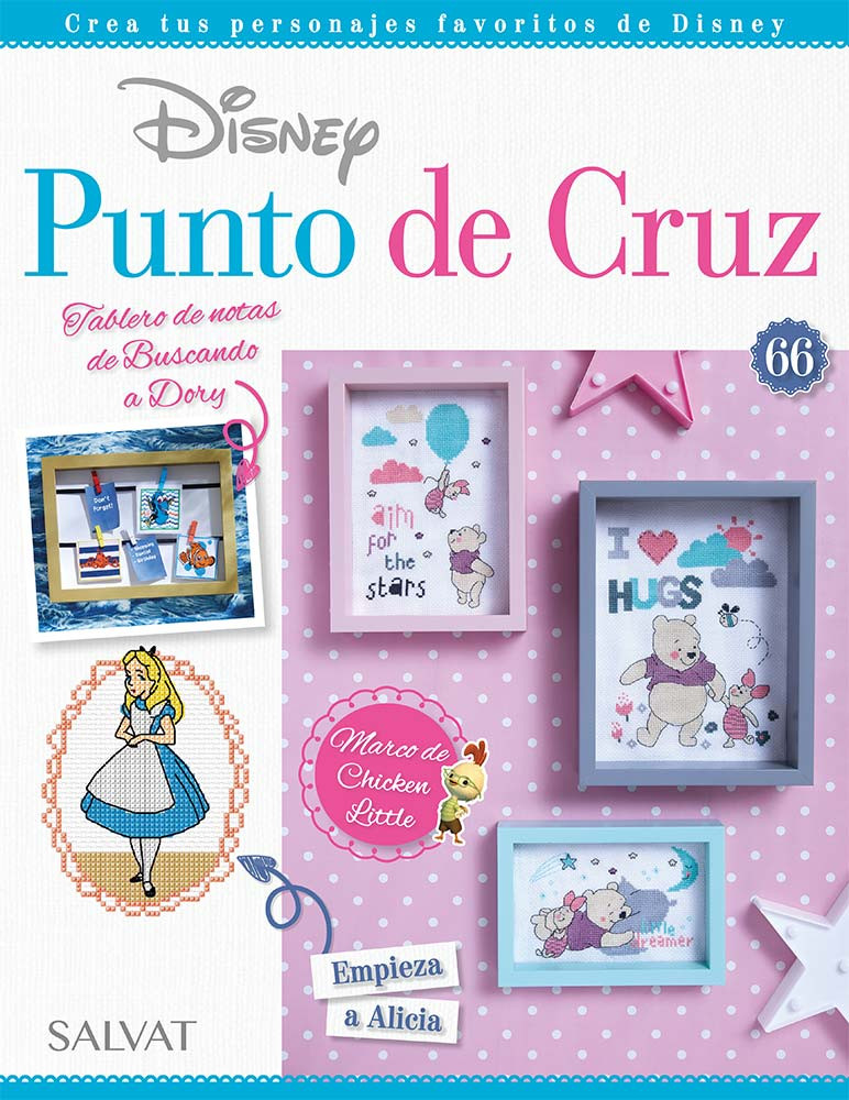 Disney Punto de Cruz 66 + 2 hilos