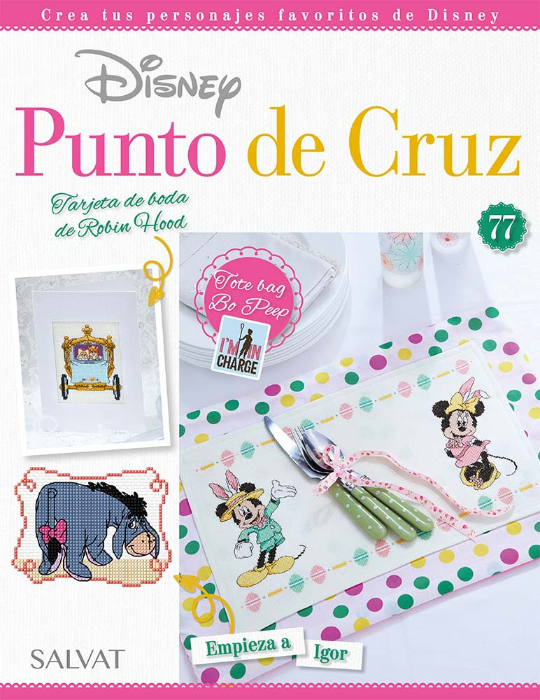 Disney Punto de Cruz 77 + 2 hilos