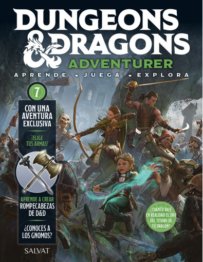 Fascículo 7 + juego de dados que brillan en la oscuridad Fascículo 7 + juego de dados que brillan en la oscuridad